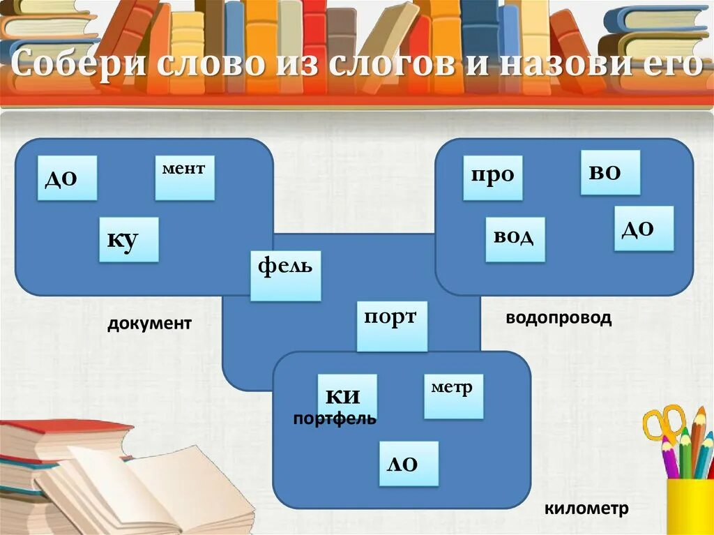 Водопровод портфель поняла она начала. Собери слово. Игра Собери слово. Собери слово презентация. «Собери слово». Генерал.