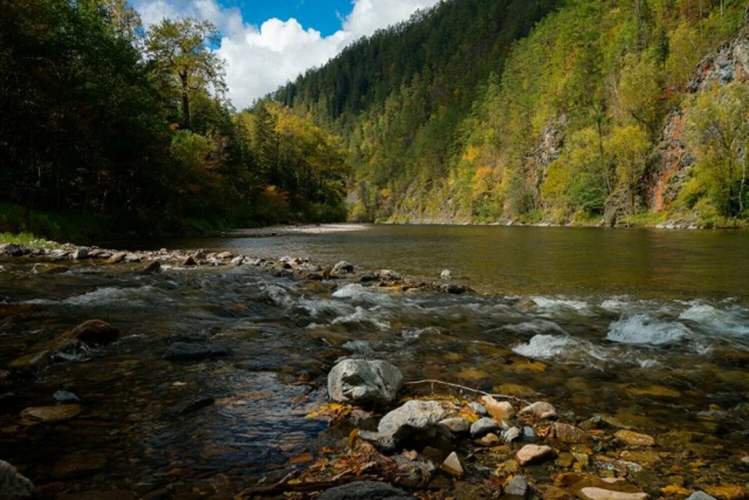 Река в сибири на б