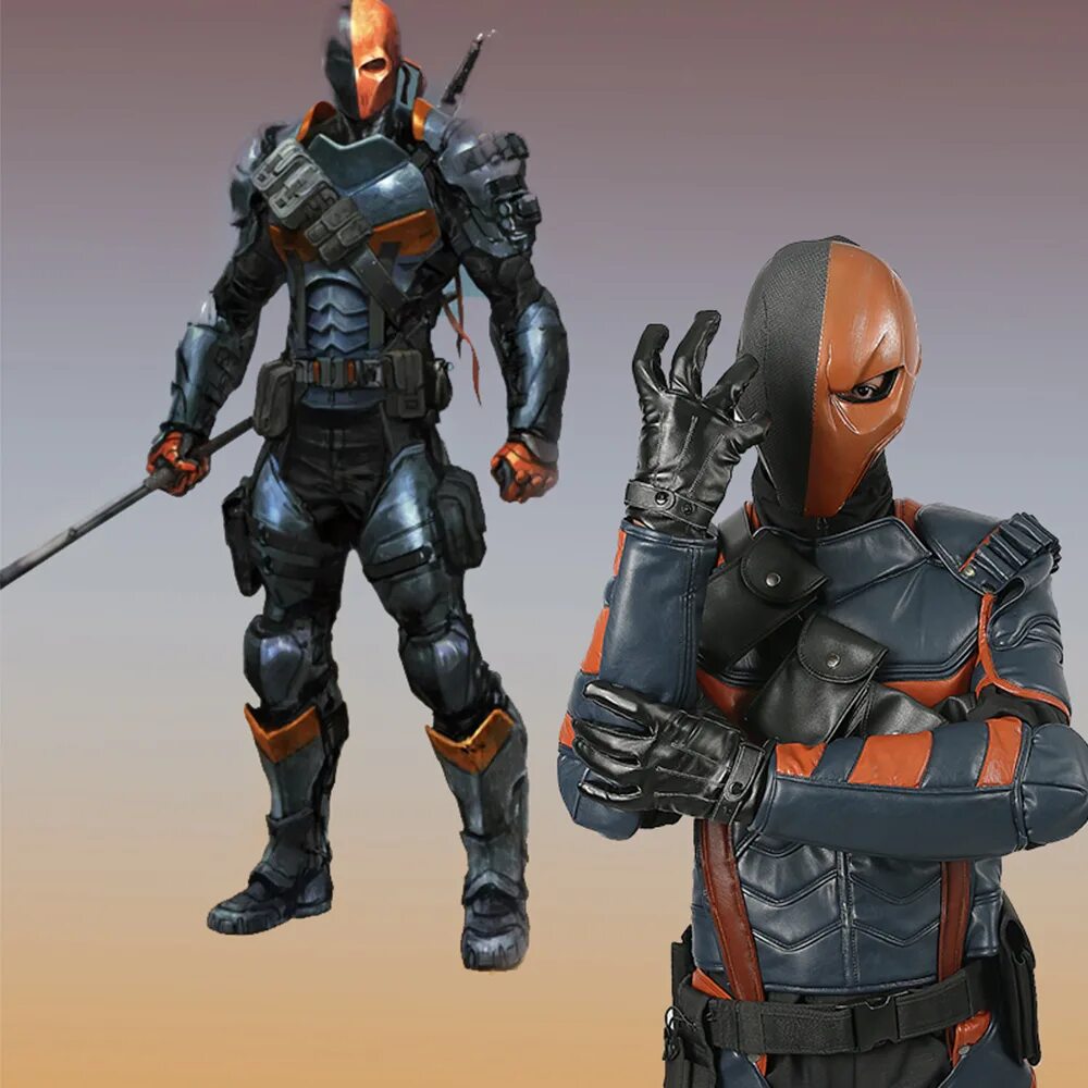 Аркхем кнайт костюмы. Deathstroke броня. Дэфстроук броня. Дэфстроук Arkham Knight. Дезстроук Batman Arkham Knight.