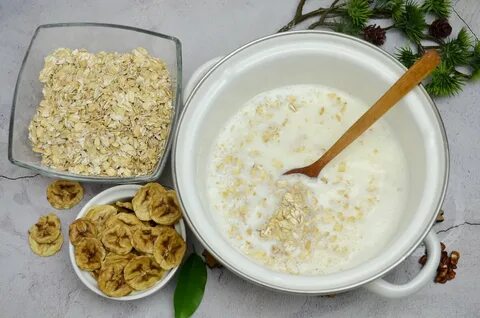 Геркулесовая каша на воде с молоком