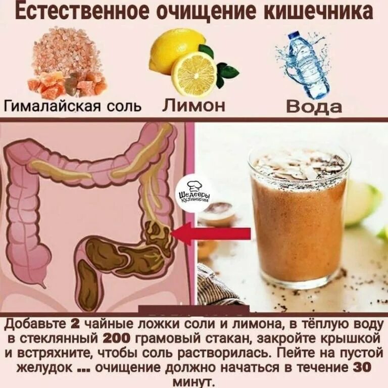 Кушать после чистки