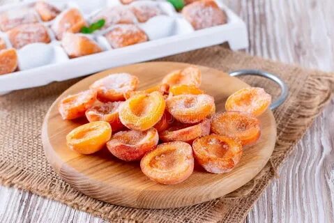 Заморозить персики