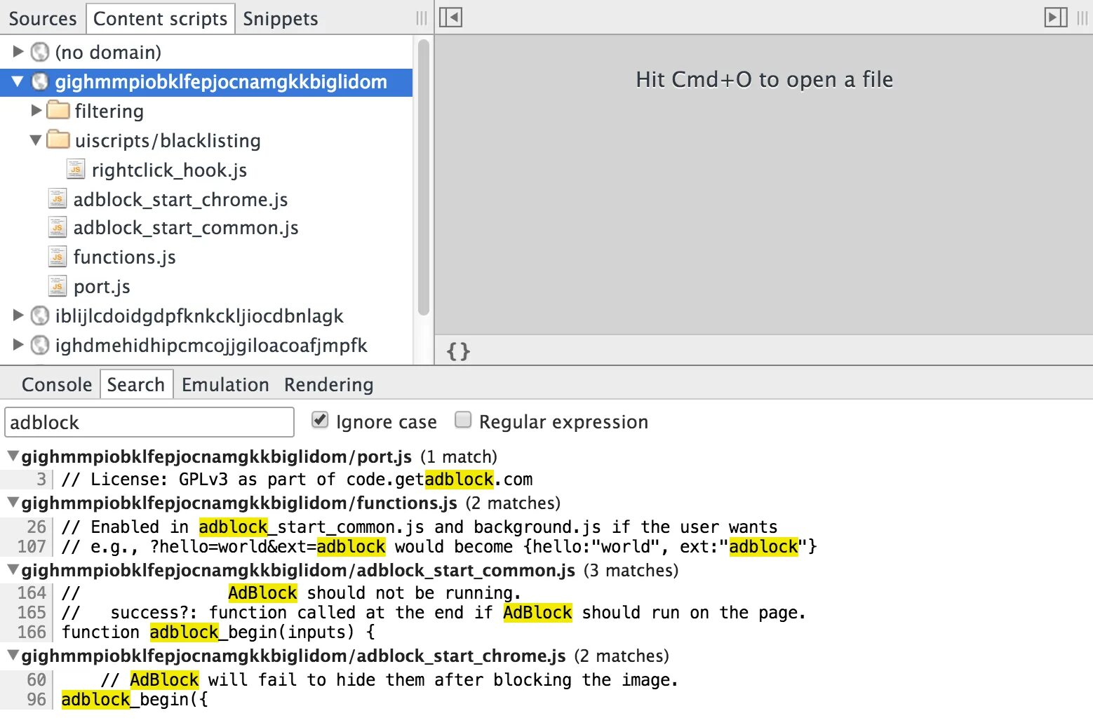 Selenium devtools. Хромовые скрипты. chrome devtools. gighmmpiobklfepjocnamgkkbiglidom.