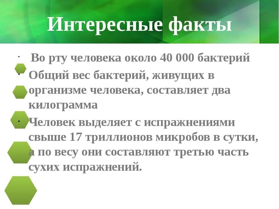 5 интересных информаций