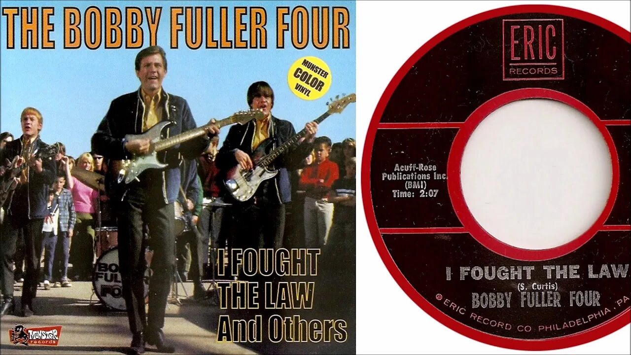 I fought the law. Группа the Bobby Fuller four. I Fought the Law the Bobby Fuller four. The Bobby Fuller four CD.
