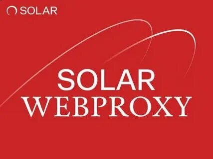 Solar webproxy