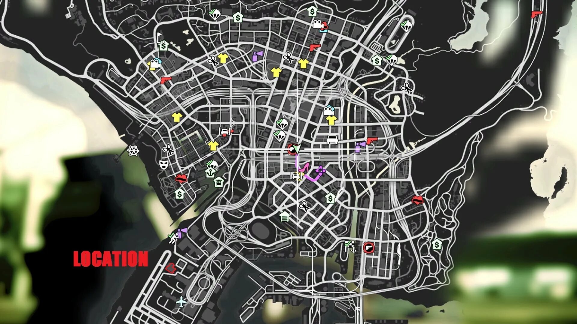 Как поставить метку в гта 5. Карта gta 5. gta 5 rp map. карта гта 5 рп. карта магазинов gta 5.