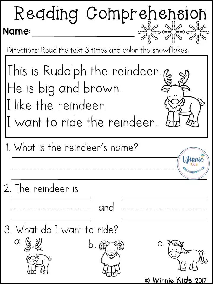 Задание reading 5 класс. Reading comprehension for kindergarten.