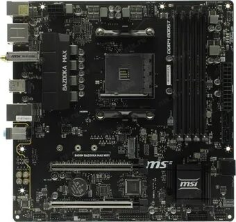 Материнская плата msi b450m bazooka max wifi