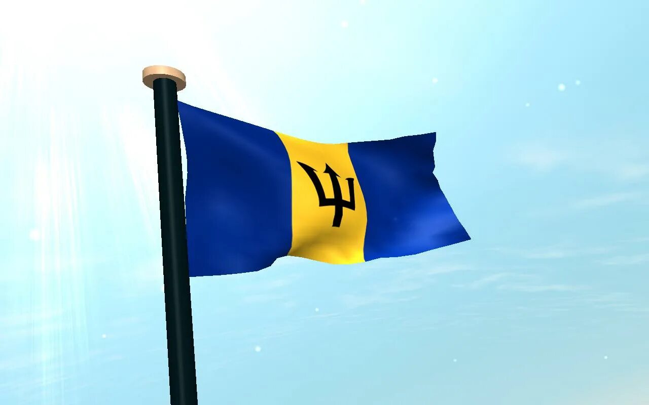 Флаг Барбадоса. Барбадос флаг фото. Барбадоса Байрак. Остров Барбадос флаг. Барбадос флаг