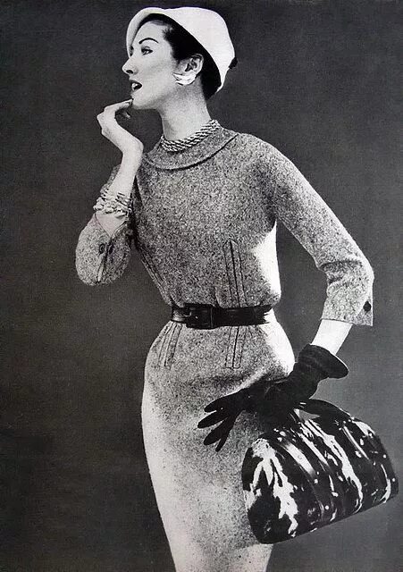 Модель 1954. Vogue 1954. вог 1955г dorville. русские модели 1954 год. вог 1955г свитер жилет dorville.