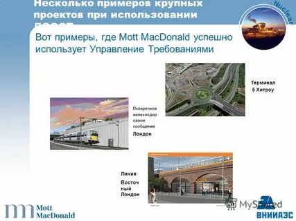 Примеры крупных проектов