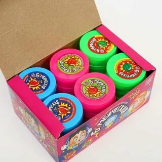 Жевательная резинка с кислой пудрой