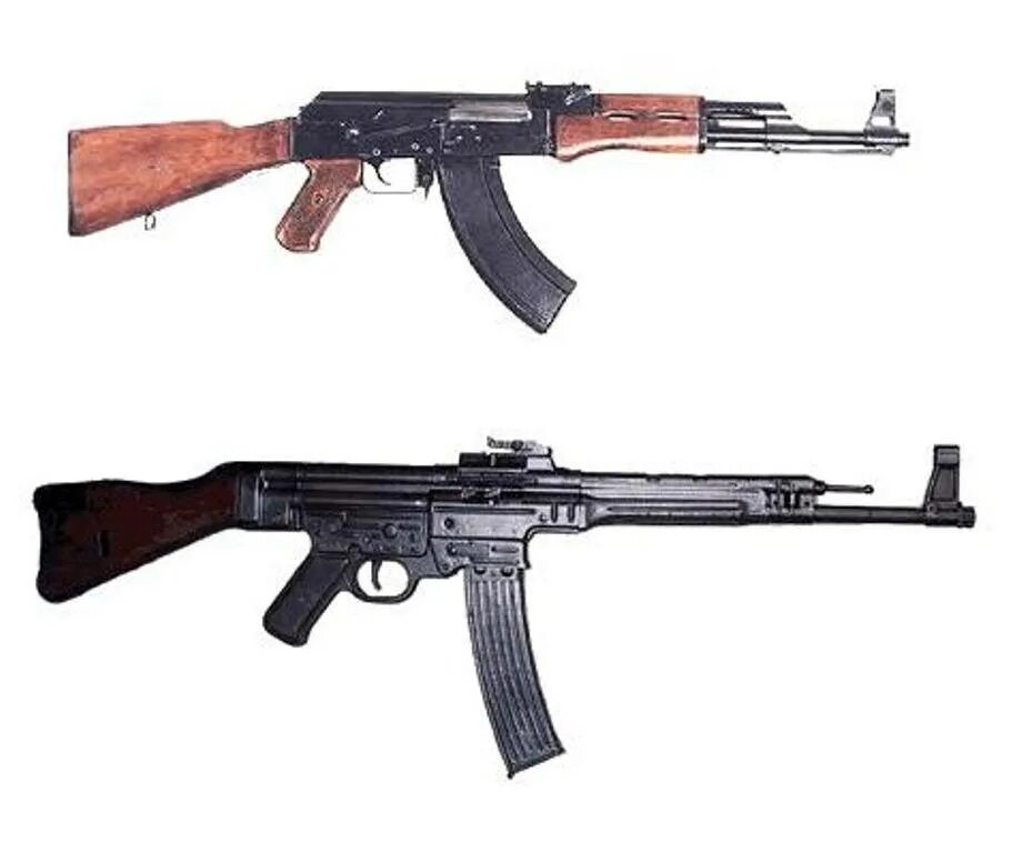 Первый автомат печатает 500 марок за 4. Автомат Хуго Шмайссера STG 44. Немецкая штурмовая винтовка STG 44 И АК 47. АК-46 И STG-44. Немецкая штурмовая винтовка прототип Калашникова.