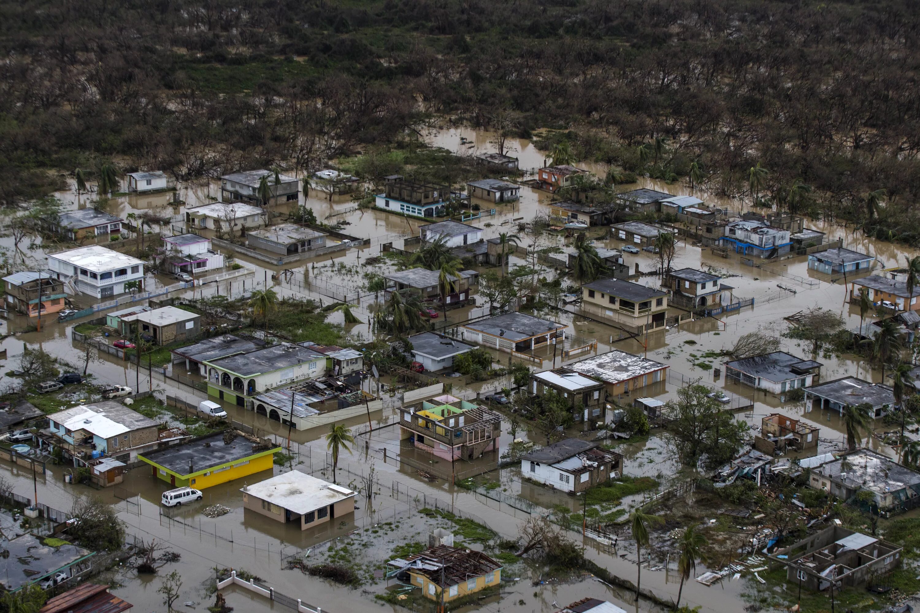 Пуэрто Рико ураган. Пуэрто Рико бедные районы.