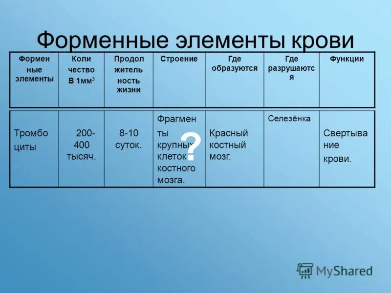 Клетки крови эритроциты лейкоциты тромбоциты. Форменные элементы крови функции эритроциты лейкоциты тромбоциты. Какие ферментные элементы учавствут в свертываниикрови. Строение и функции форменных элементов крови таблица. Таблица по форменным элементам крови.