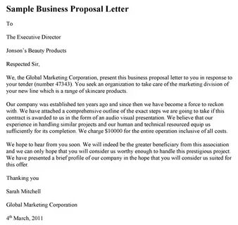 Proposal example