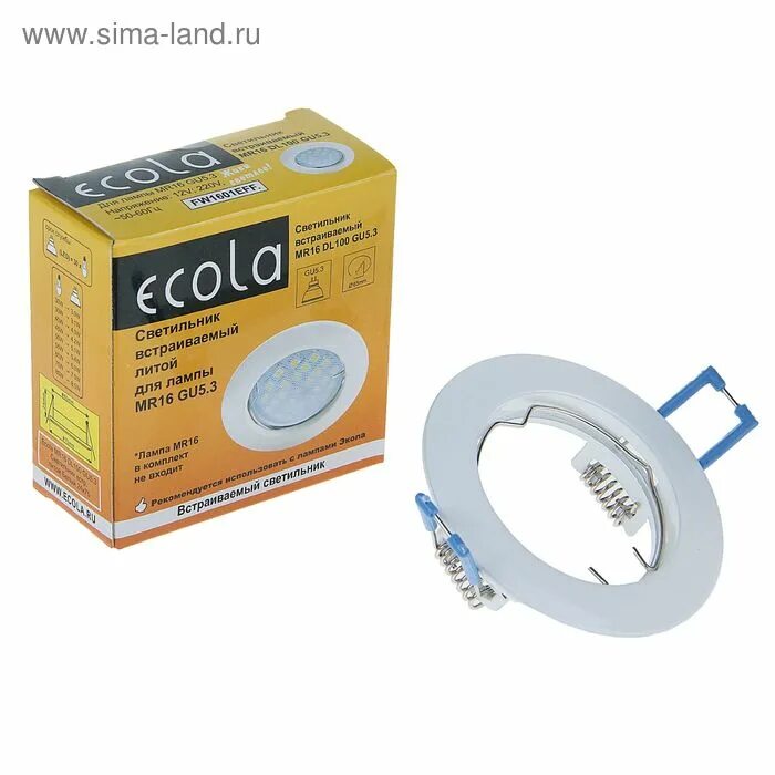 Лампа светодиодная GU5.3 1,5W 6400K (дневной белый) Uniel LED-JCDR-SMD-1,5W/DW/G