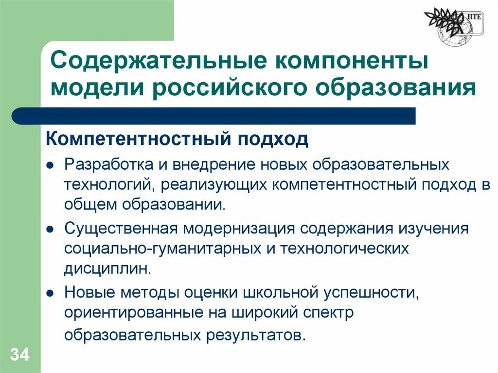 Компонент модель. Компонент модель