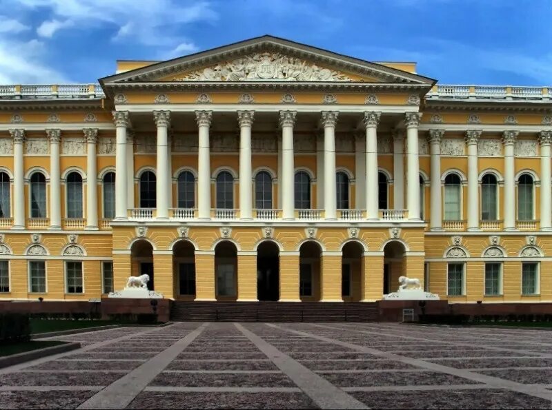 Михайловский дворец в Санкт-Петербурге. Михайловский дворец Архитектор. Здание Михайловского дворца Росси.