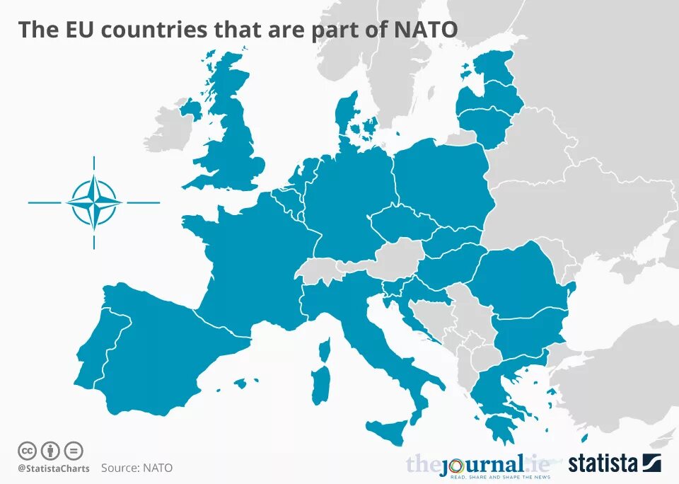 Нато сколько стран входит 2024. Североатлантический Союз НАТО В Европе на карте. Страны НАТО на карте.