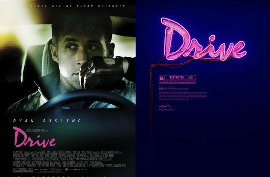 Close drive. Драйв 2011 Постер.