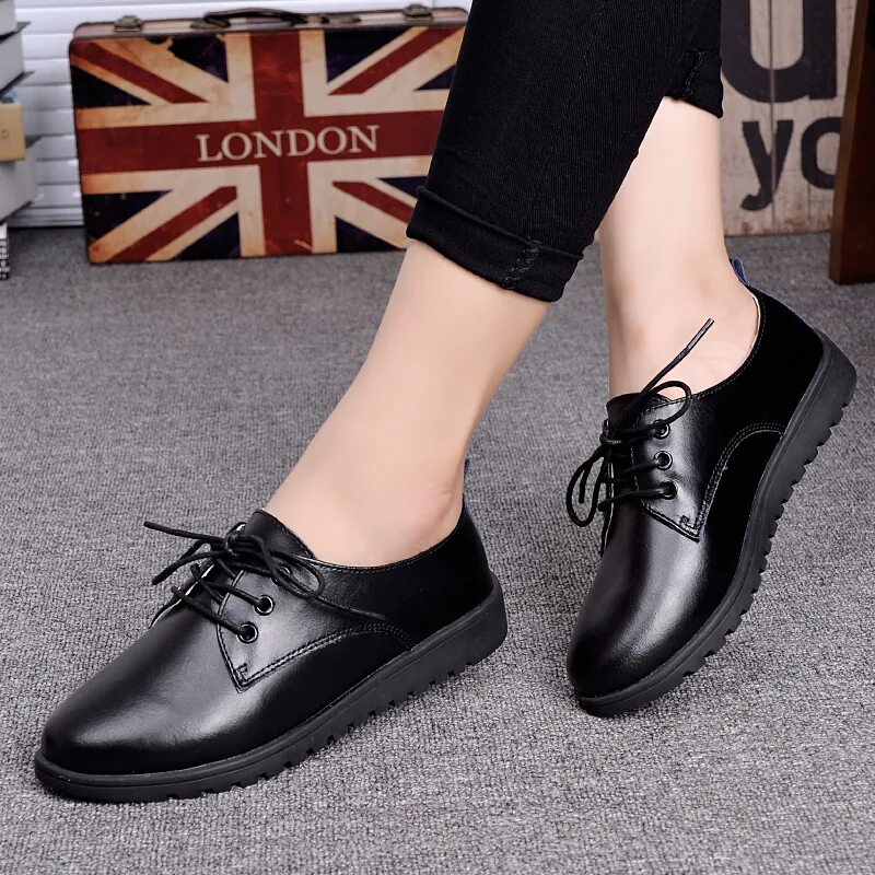 оксфорды лоферы женские 2020-. женские классические туфли на шнурках. обувь женская со. обувь женская со. туфли на массивной подошве.