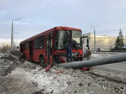 Дтп с автобусом в казани