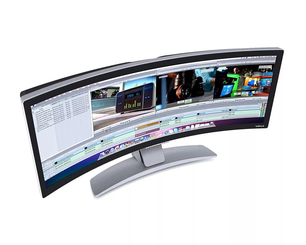 Монитор curved купить. Alienware изогнутый монитор 2008. Изогнутый монитор 43 дюйма. Samsung Curved Monitor 30". Ostendo CRVD 43.