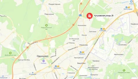 Одинцово ул кутузовская индекс