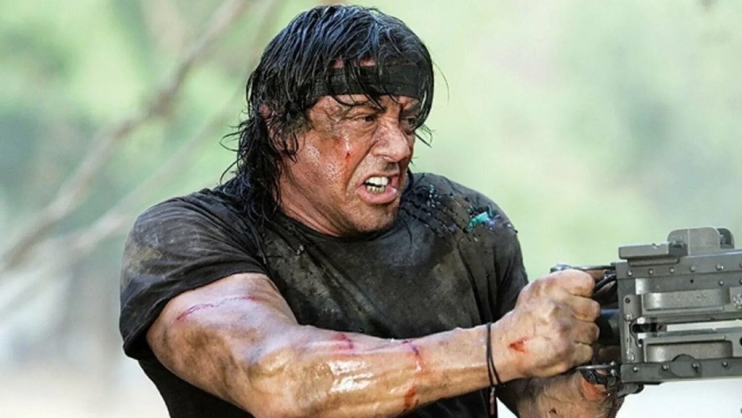 Rambo 2007. Лучшая часть рэмбо