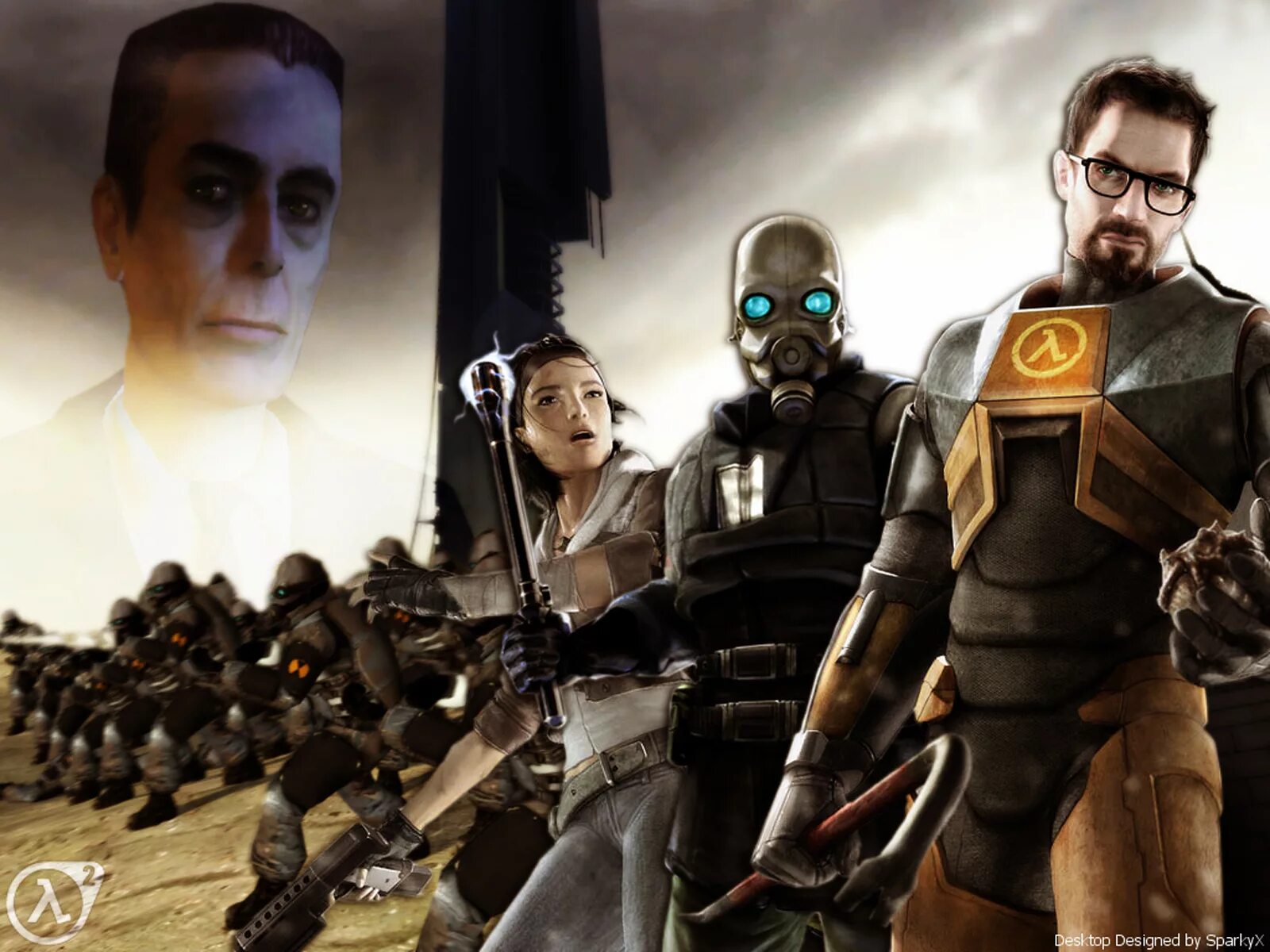 Half-Life 2. Gordon Freeman half Life Alyx.