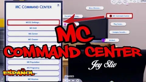 Commander sims 4