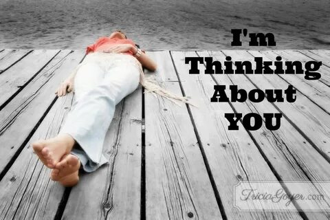 But you were thinking about it