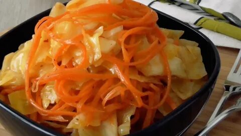 Капуста по корейски кусками