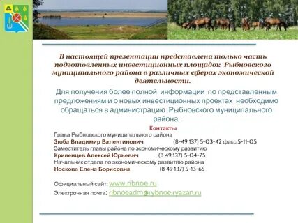 Информация о муниципальном районе