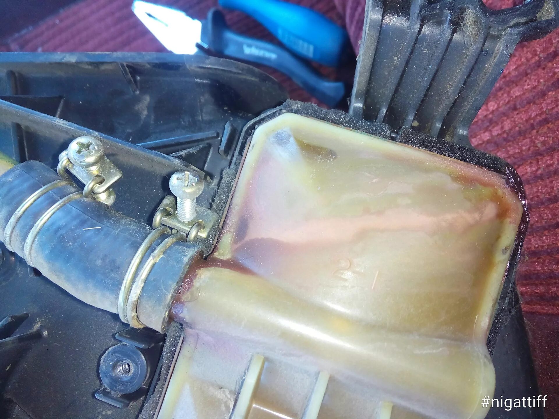 Замена радиатора печки - Nissan Primera (P12), 1,6 л, 2005 года своими руками DR