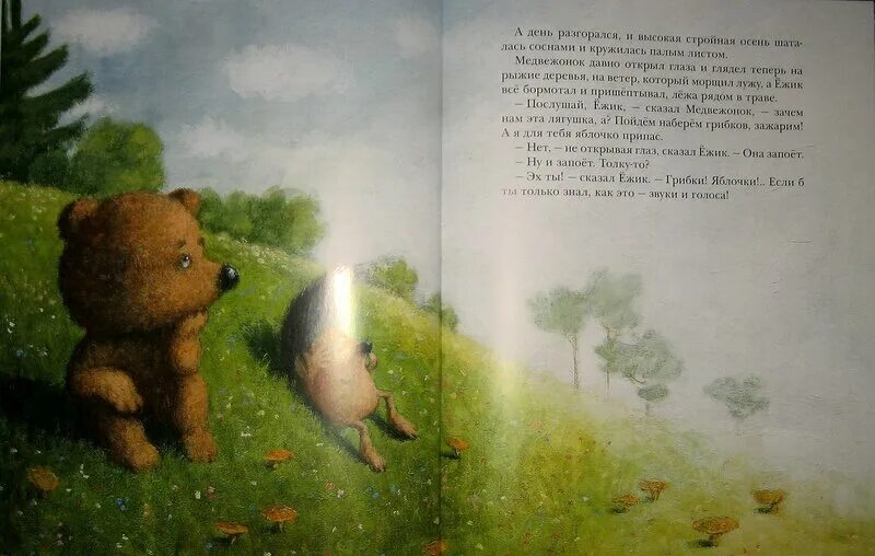 Какое варенье нес к медвежонку ежик