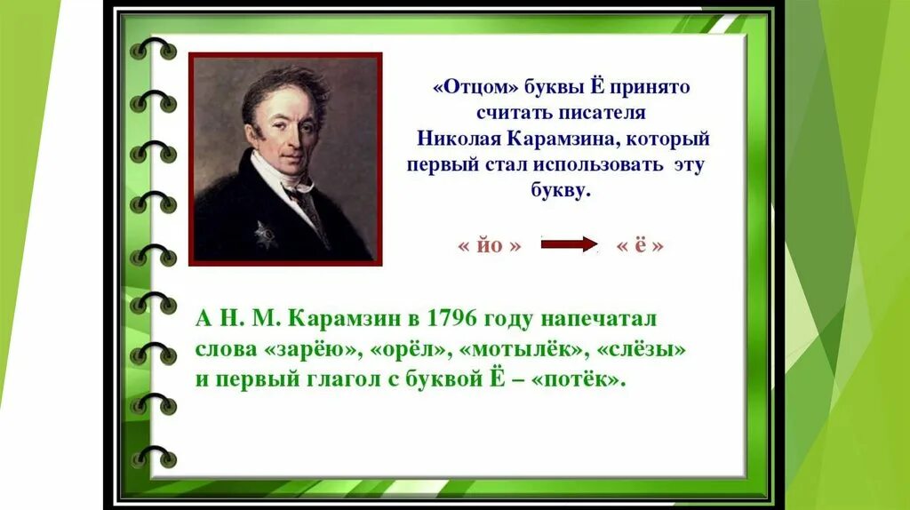 Произведения на букву е. История буквы ё. История возникновения буквы ё. Факты о букве ё. Появление буквы ё в русском алфавите.