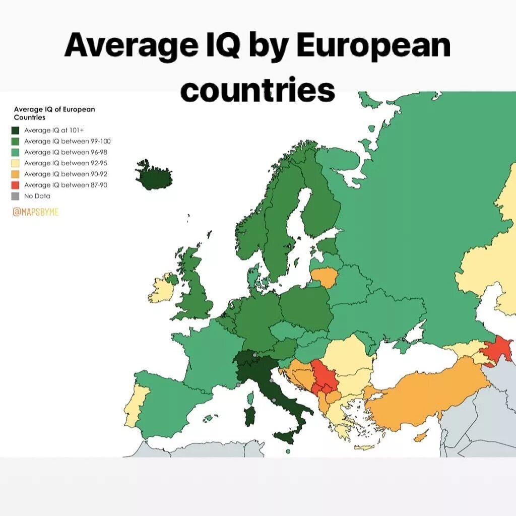 Карта уровня IQ. IQ В Европе. Уровень IQ В Европе. Карта среднего IQ. Among the countries