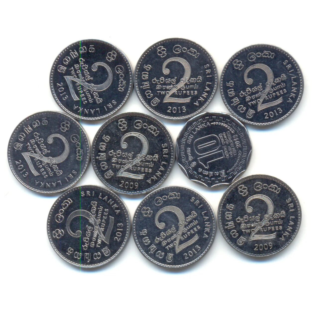 Монеты Шри-Ланка каталог. Монеты шри ланки