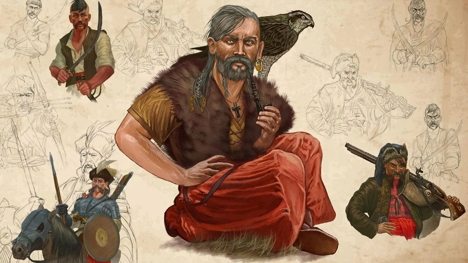 Почему запорожские казаки. Запорожский казак характерник. Запорожские казаки Тарас Бульба. Чуб Запорожского казака. Казаки Тарас Бульба.
