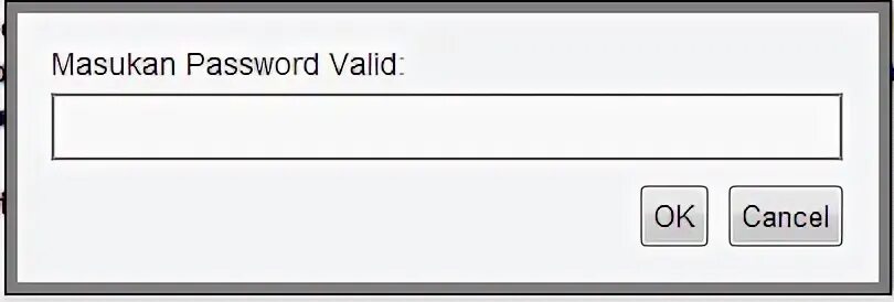Valid password