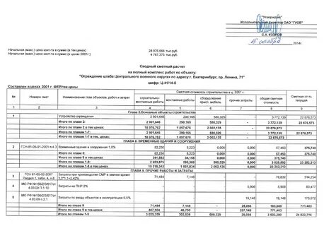 Материал в смете по 44 фз