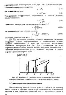 Зависимость проводимости от температуры