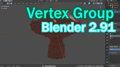 Blender vertex
