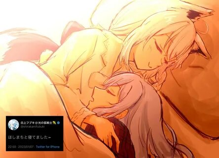 е ± 77*@ж ® шв ±*о @shirakamifubuki 22:50 * 20230107 * Twitter for iPhone...