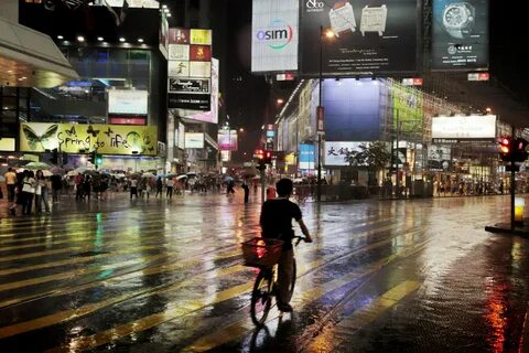Hong Kong sous la pluie - Christophe Jacrot - Le vagabond des étoiles