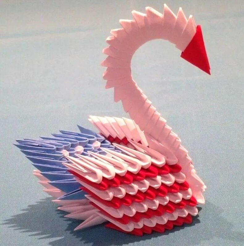 Пошаговое лебедя оригами. 3д оригами лебедь. Модульное оригами лебедь. Поделка лебедь из бумаги. Лебедь из бумаги модульное.