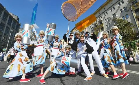 Москва празднует день города